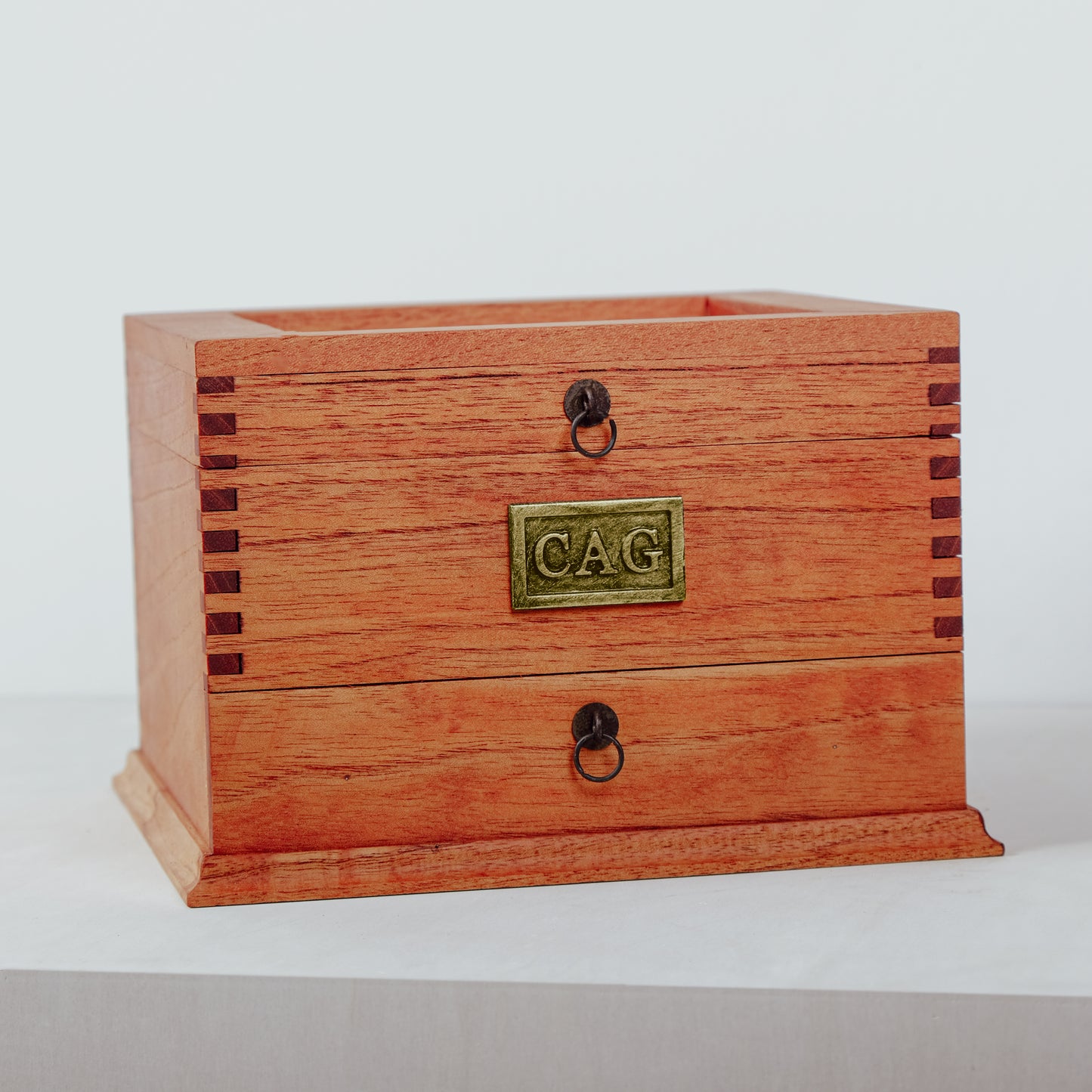 Caja de Reloj Personalizada Cedro