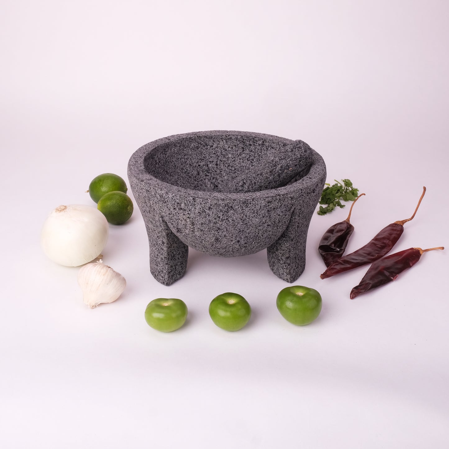 Molcajete Tradicional en Diferentes Tamaños